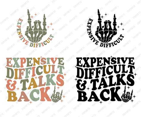 01 2. . Expensive difficult and talks back svg
